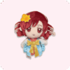 Fat Teto Plush With Flower Petal Pin