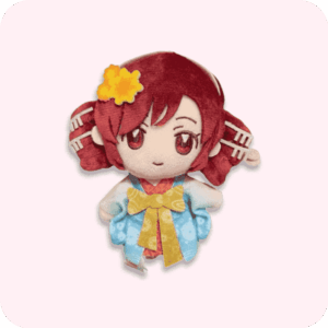 Fat Teto Plush With Flower Petal Pin